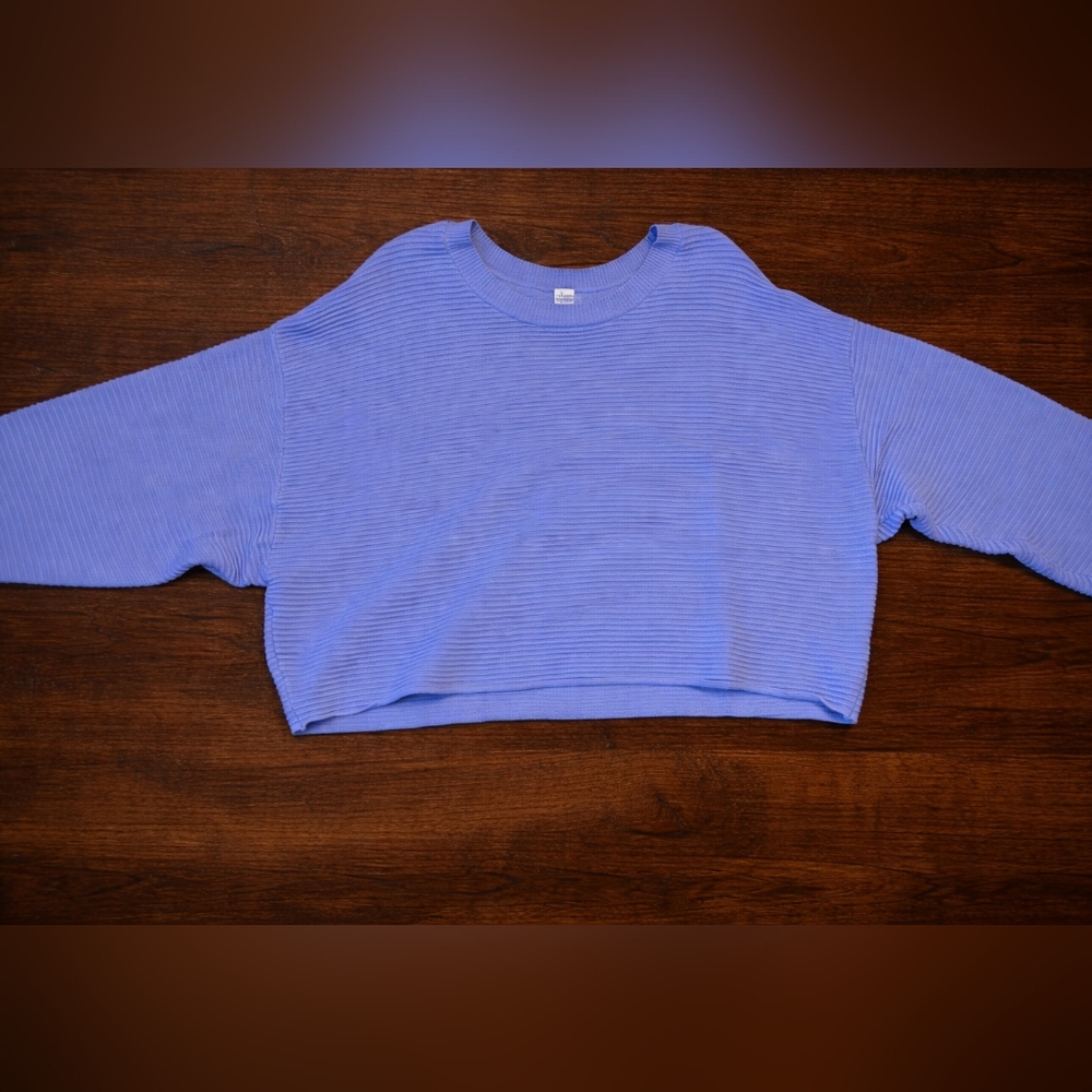 Offline By Aerie Oversized Sweater - Purple - Medium - NWOT - Picture 2 of 4